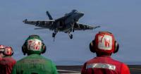 US strikes Iranian rocket launchers in Strait of Hormuz