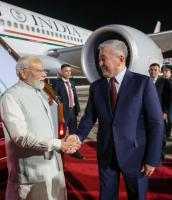 PM Modi arrives in Kyrgyzstan to attend 26th SCO Summit in Bishkek