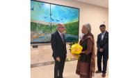 Nirmala Sitharaman arrives in US for G20 meetings in North Carolina