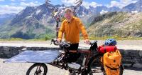 Man builds solar e-bike to cross the Alps – France-to-China up next