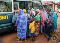 Photos: Ghana Immigration Service removes 1,055 street beggars from Accra, Kumasi streets