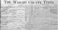 155 years ago: Politics, fairs and life in Wright County