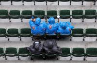 Chicago Cubs game against the Cincinnati Reds at Wrigley Field to start in a weather delay