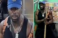 Smiling nut whacks straphanger with gardening tool on NYC subway