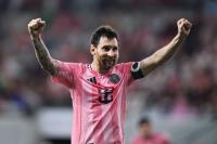 Fresh off scoring four goals, Lionel Messi finds time to support another soccer club after ending Inter Miami’s slump