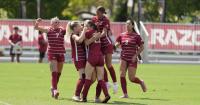 Arkansas Soccer dominates Little Rock 9-0, earns first win of 2026