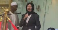 New York Gov. Kathy Hochul Dons Hijab While Speaking to Group of Muslim Men (VIDEO)