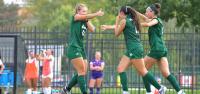 Ohio Soccer dominates Mercyhurst on senior night