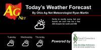 Ohio Ag Weather and Forecast, August 31, 2026