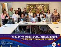 Chicago PCG Consul General Diano launches VIP tour 2027 in Ohama, Nebraska