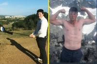 Tour Championship leader Viktor Hovland’s epic body transformation while trekking through Norwegian mountains