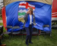 As referendum nears, Danielle Smith avoids separation talk in Alberta Day address (Canada)
