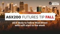 Market Open: ASX likely to follow Wall Street with soft start to the week