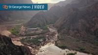 Flash flooding damages Bright Angel Canyon as Grand Canyon officials search for unaccounted visitors