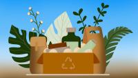 Sustainability in a smart packaging