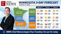 Minnesota Forecast Starts Warm, With Storm Chances in the South