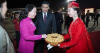 Vice President of Vietnam Vo Thi Anh Xuan arrives in Kyrgyzstan