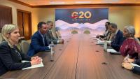 Nirmala Sitharaman in U.S. Asheville city for G-20 finance ministerial meet