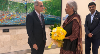 Nirmala Sitharaman arrives in US for G20 finance ministers’ meeting
