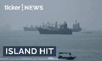 U.S. forces strike Iranian launchers on Larak Island