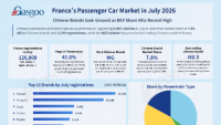 France's Passenger Car Market in July 2026: Chinese Brands Gain Ground as BEV Share Hits Record High