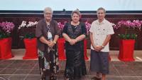 Ta‘ita‘ia e le Sui Palemia le ‘Aumalaga a Samoa i le Fonotaga a Ta‘ita‘i o le Pasefika i Palau