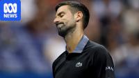 Tearful Djokovic makes shock US Open exit in first round