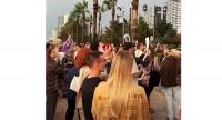 Protesters in Batumi demanded the deportation of a foreigner for animal cruelty.