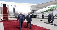 Tajik President Rahmon arrives in Kyrgyzstan