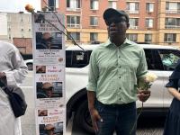 Taxi Drivers Hold Harlem Memorial for West African Cabbie Who Died in Heat Wave