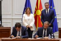 Construction contract signed for the North Macedonia-Serbia gas interconnector