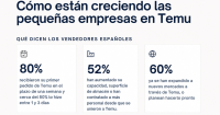Spanish small businesses find new opportunities for growth and expansion in Temu.