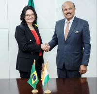 India, Brazil reaffirm goal to double bilateral trade to USD 30 billion by 2030