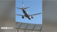 South African airline defends low-altitude aerial stunt over packed stadium