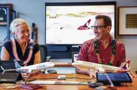 Alaska, Hawaiian airlines report merger gains