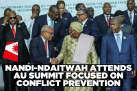 Nandi-Ndaitwah joins AU summit on conflict prevention and resolution