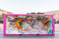 ADN FÓRUM turns madrid pink with art, design and a temporary ‘dry port’