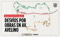 New Diversions On Avelino Martínez Avenue For Traffic To Asunción And San Lorenzo