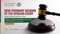 African Court begins 82nd Ordinary Session in Arusha