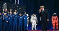 Trump Totally Bombs His Speech in Front of Artemis II Astronauts
