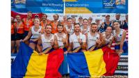 Gold medals for Romanian rowers