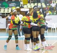 Ghana book quarter-final ticket after four-set battle against Zambia at CAVB Women’s African Nations Championship