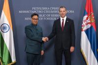 Đurić Meets with India’s Minister of Parliamentary and Minority Affairs