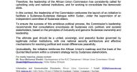 African Union backs Sudanese-led dialogue to end conflict