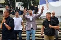 Political Rally in Serbia