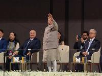 PM Modi attends grand opening ceremony of 6th World Nomad Games in Kyrgyzstan’s Bishkek, greets Indian contingent