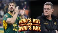 Who’s hot and who’s not: Springbok ‘snarl’ returns but F-bomb Rassie ‘needs tap on the shoulder’