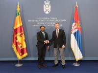Jović Meets with Sri Lanka’s Deputy Foreign Minister