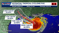 Gulf Watch: PTC Five forms, churns towards Texas, SW Louisiana; What New Orleans can expect