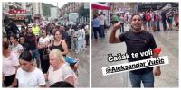 Political Rally and Busing